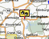 Bloomington map