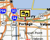 Gary map