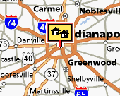Indianapolis map