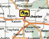 Rochester map