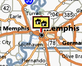 Memphis map