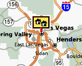 Las Vegas map