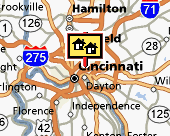 Cincinnati map