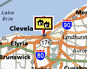 Cleveland map