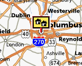 Columbus map