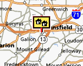mansfield map