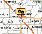 Fresno map