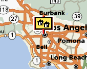 Los Angeles map