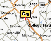 bryan-college station map