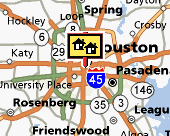 Houston map