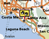 Orange County map