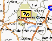 Killeen map