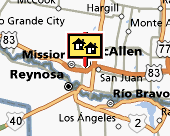 McAllen map