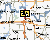 Sherman-Denison map