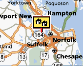 norfolk-newport news map