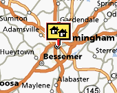 Birmingham map