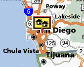 San Diego map