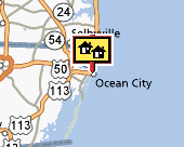Ocean City map