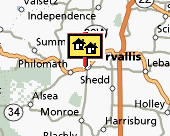 Corvallis map