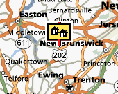 hunterdon county map