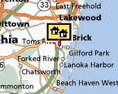 ocean county map