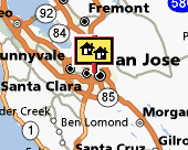 san jose map