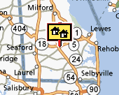 Sussex map