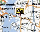 eastern shore map