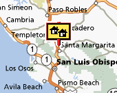 San Luis Obispo map