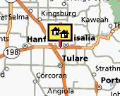 Visalia map