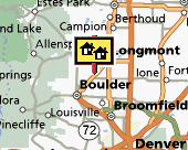Boulder-Longmont map