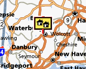 Waterbury map