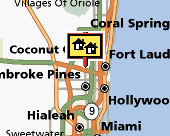Broward County-Ft. Lauderdale map