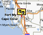 Fort Myers map