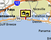fort walton beach map