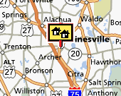 Gainesville map