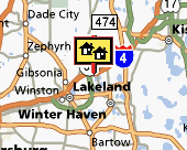 Lakeland-Winter Haven map