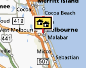 Melbourne map