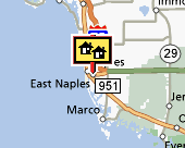 Naples map