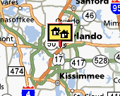 Orlando map