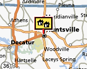 huntsville map