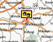 Athens map