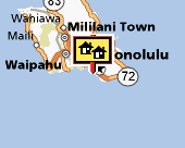 Oahu map