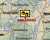Arkansas map