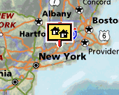 Connecticut map