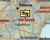 Georgia map