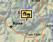 Idaho map