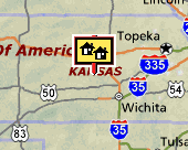 Kansas map