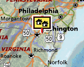 Maryland map