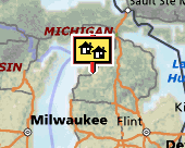 Michigan map